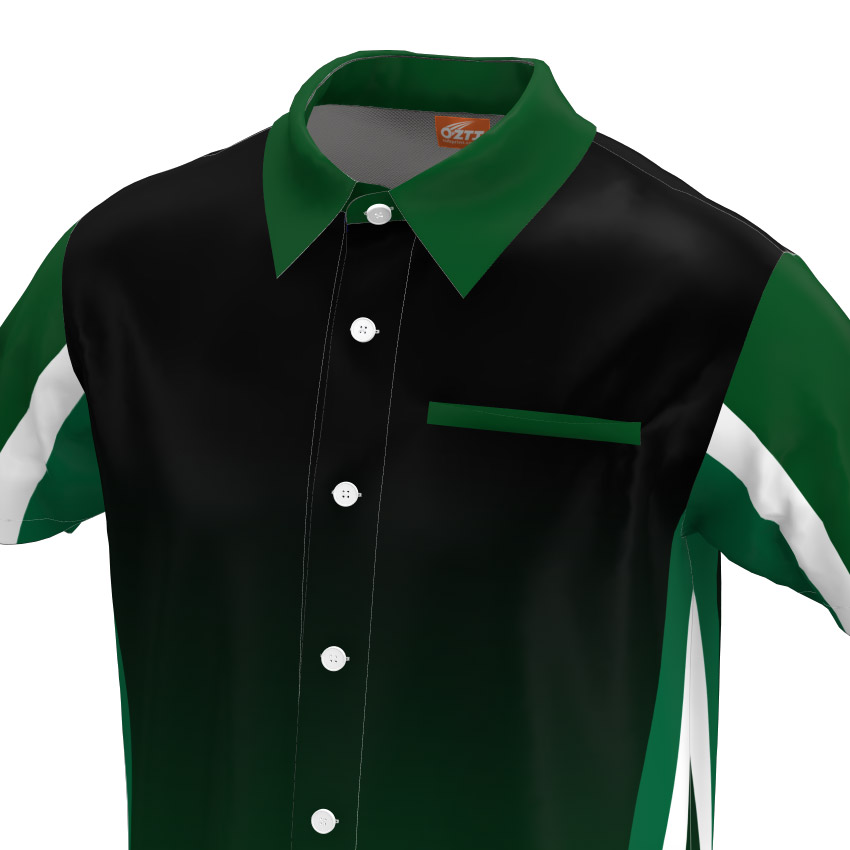 Premium custom auto shop mechanic shirt with sleek welt pocket Australia